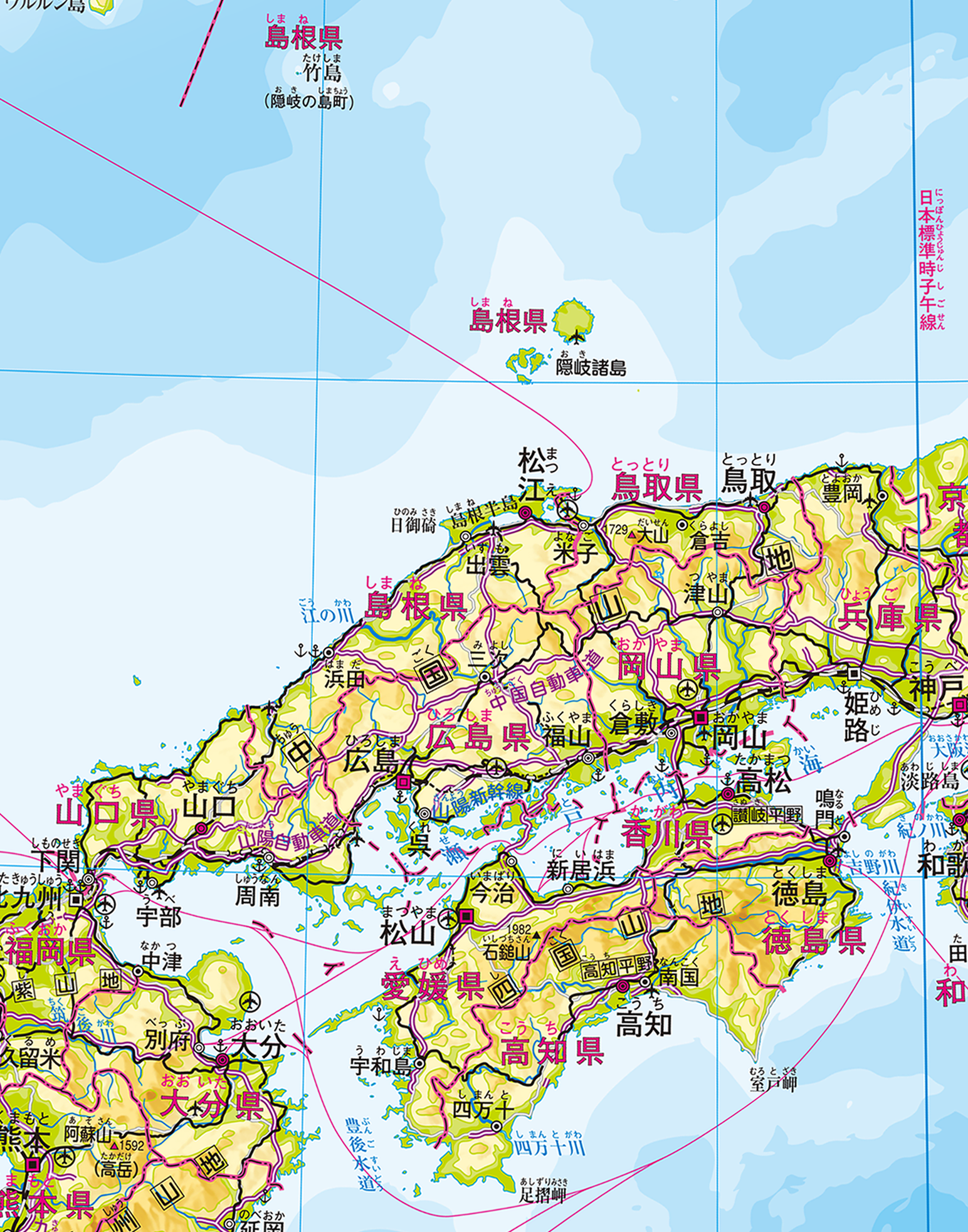 四国 地方 の 地図 Jpdiamukpicttpfn